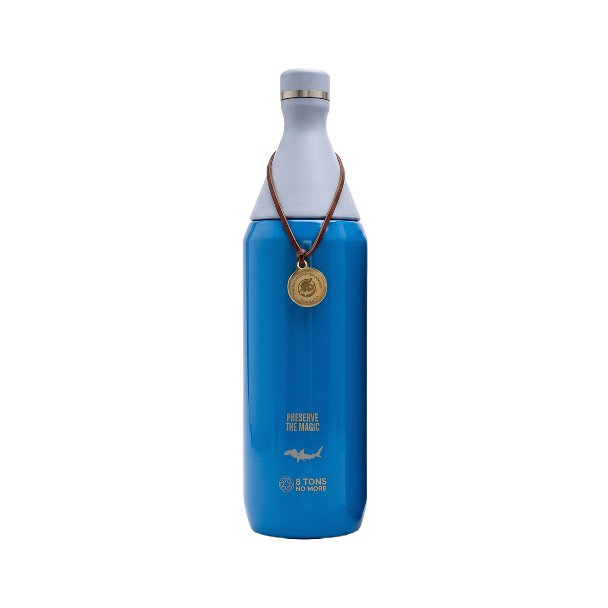 BOTELLA DE AGUA SLIM 34 OZ - AZUL