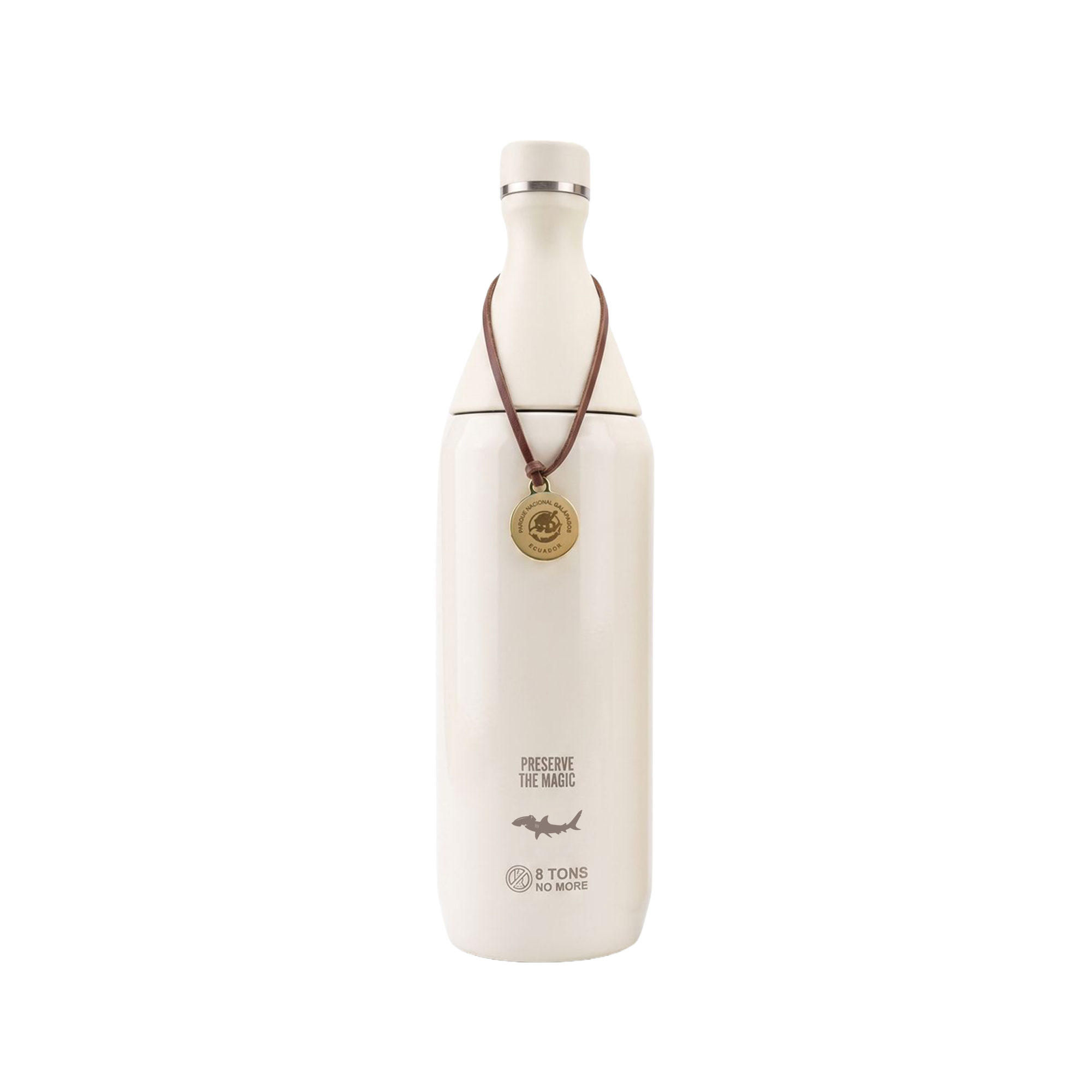 BOTELLA DE AGUA SLIM 34 OZ - BEIGE