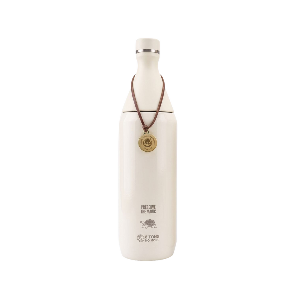 BOTELLA DE AGUA SLIM 34 OZ - BEIGE