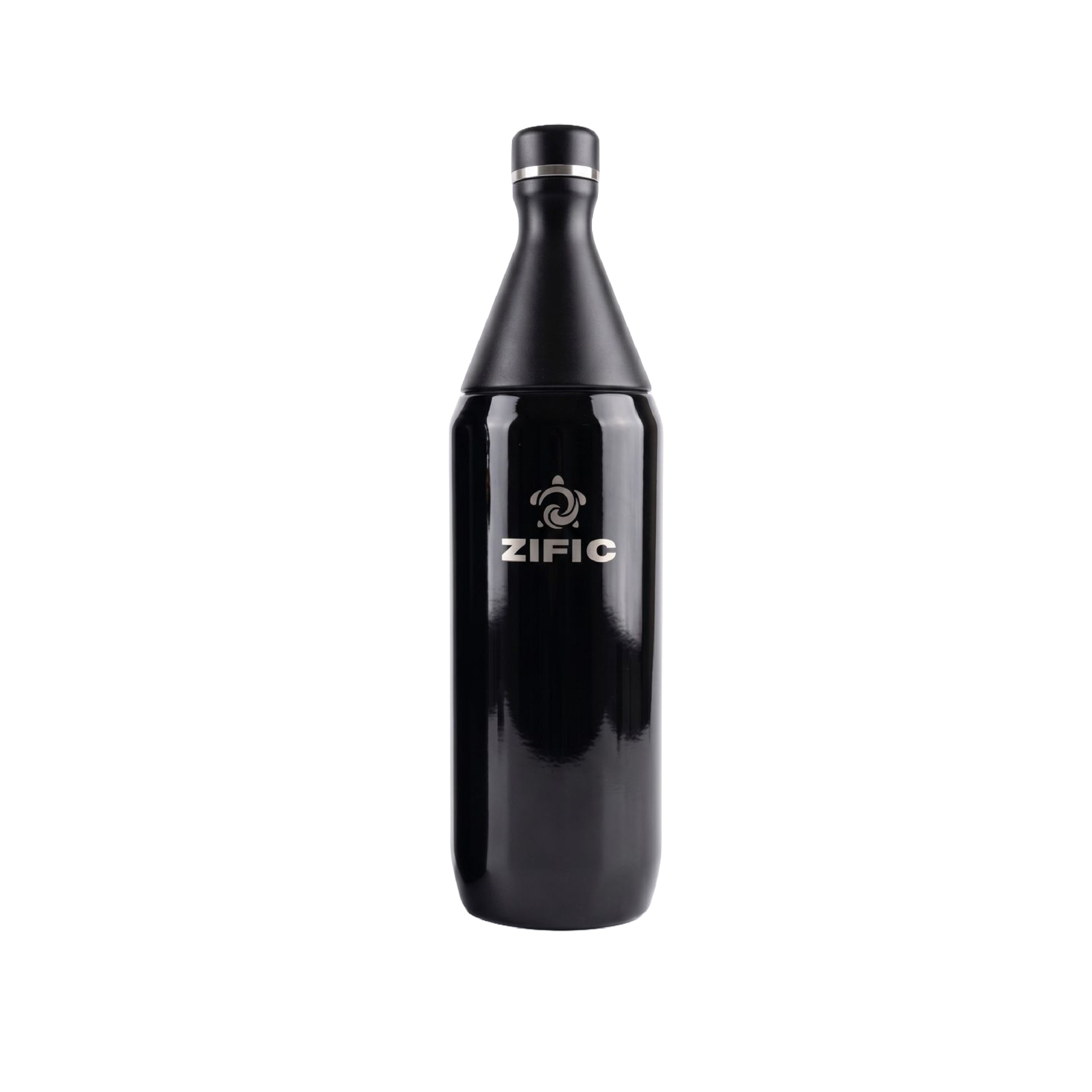 BOTELLA DE AGUA SLIM 34 OZ - NEGRO