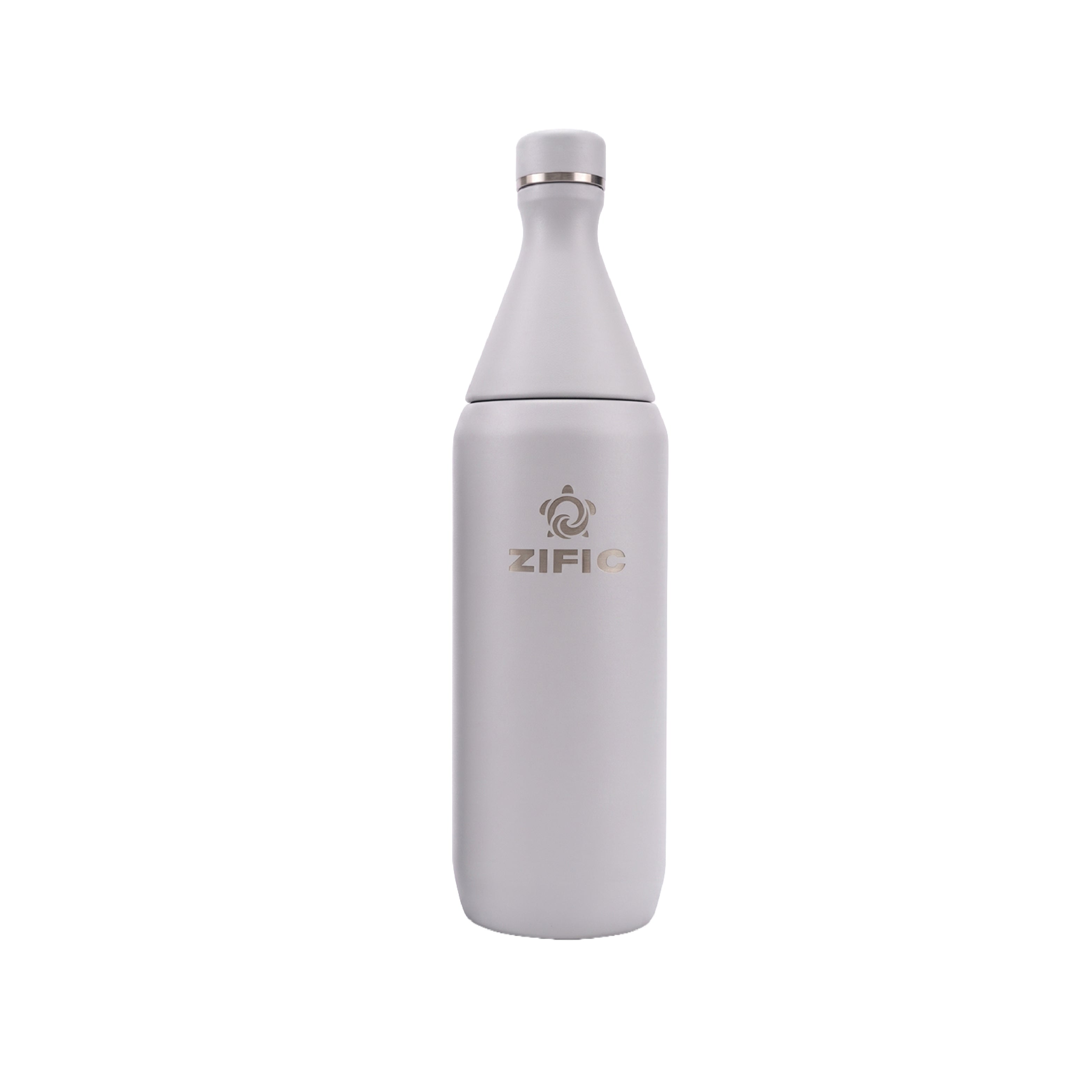 BOTELLA DE AGUA SLIM 34 OZ - GRIS