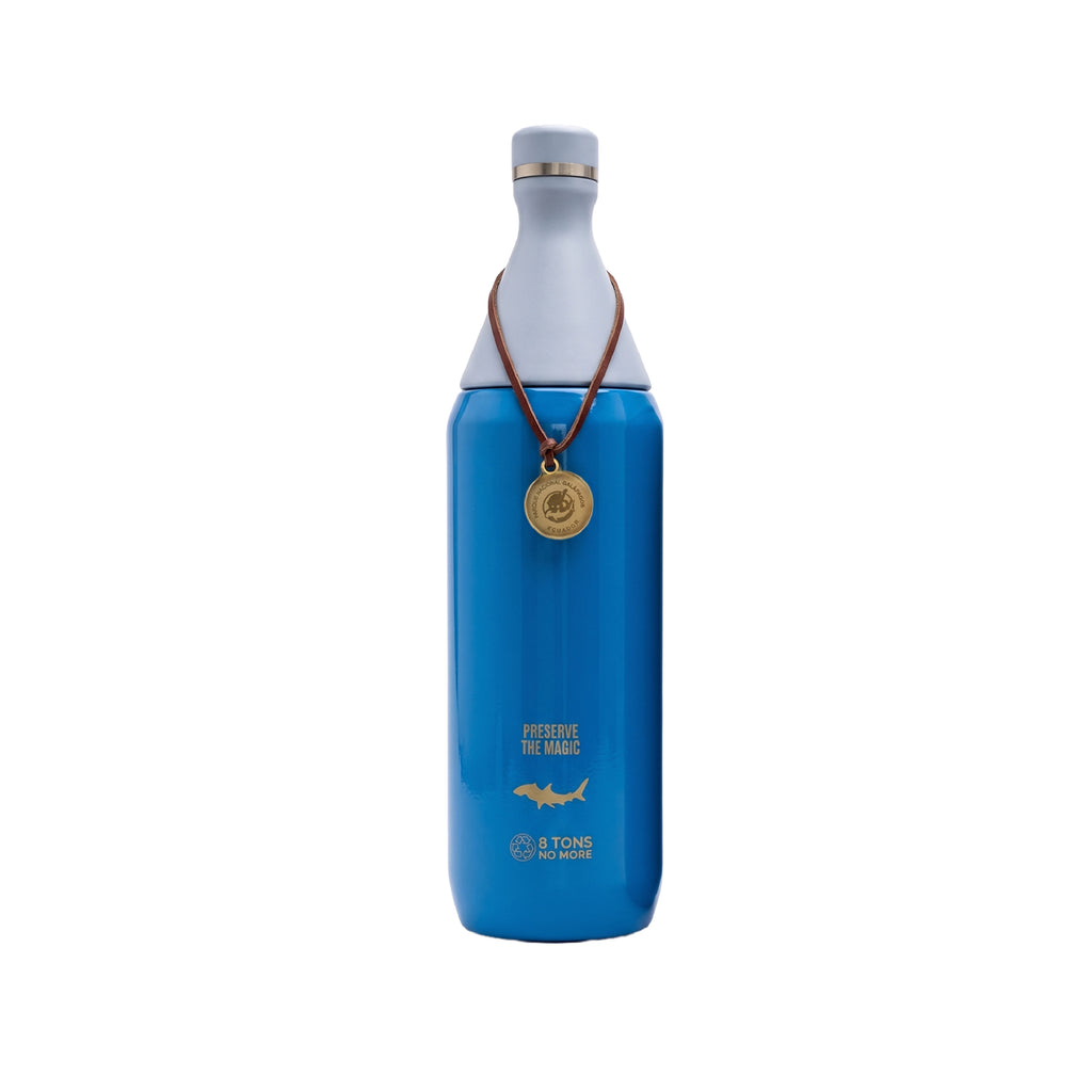 BOTELLA DE AGUA SLIM 34 OZ - AZUL