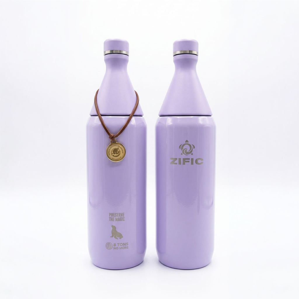 BOTELLA DE AGUA SLIM 34 OZ - LILA