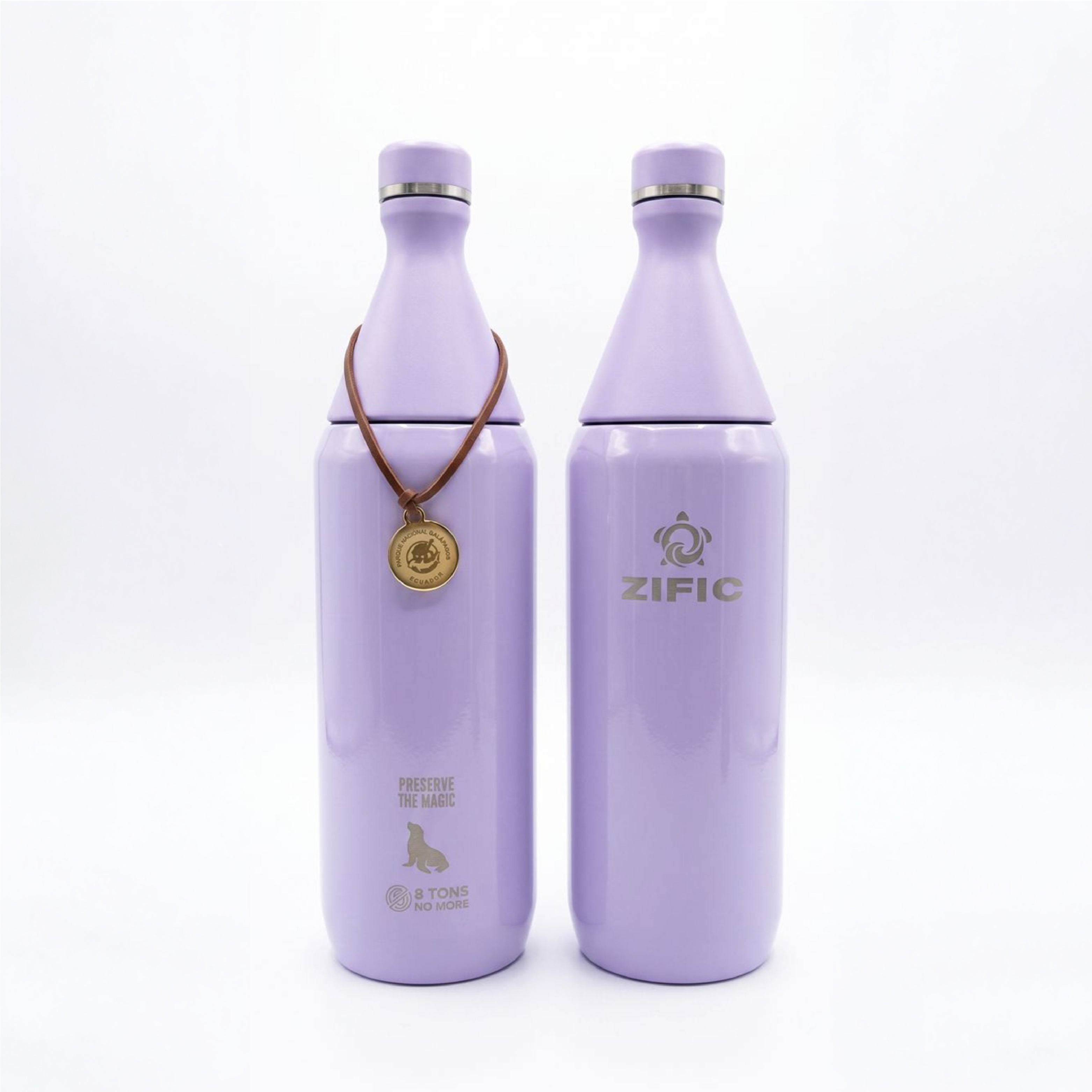 BOTELLA DE AGUA SLIM 34 OZ - LILA