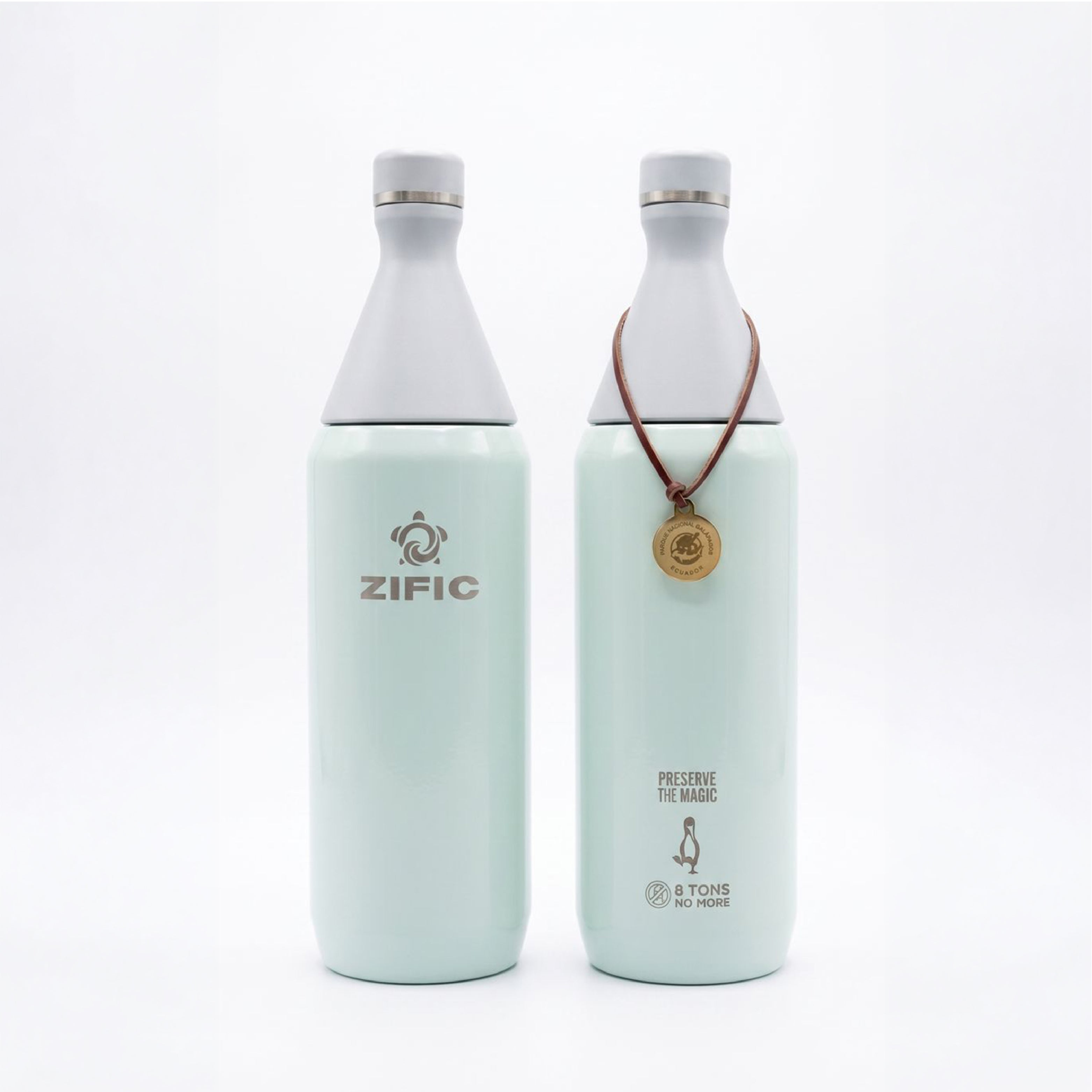 BOTELLA DE AGUA SLIM 34 OZ - VERDE
