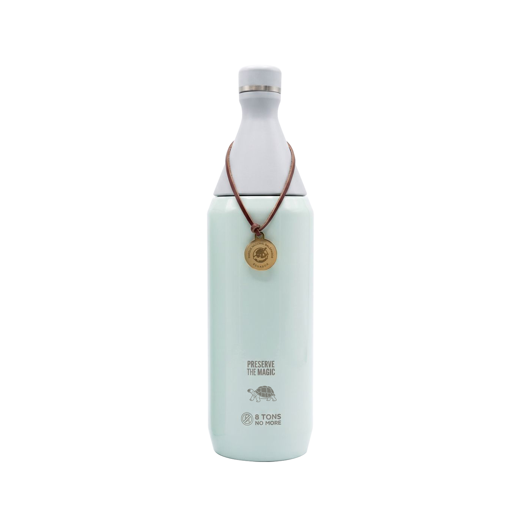 BOTELLA DE AGUA SLIM 34 OZ - VERDE